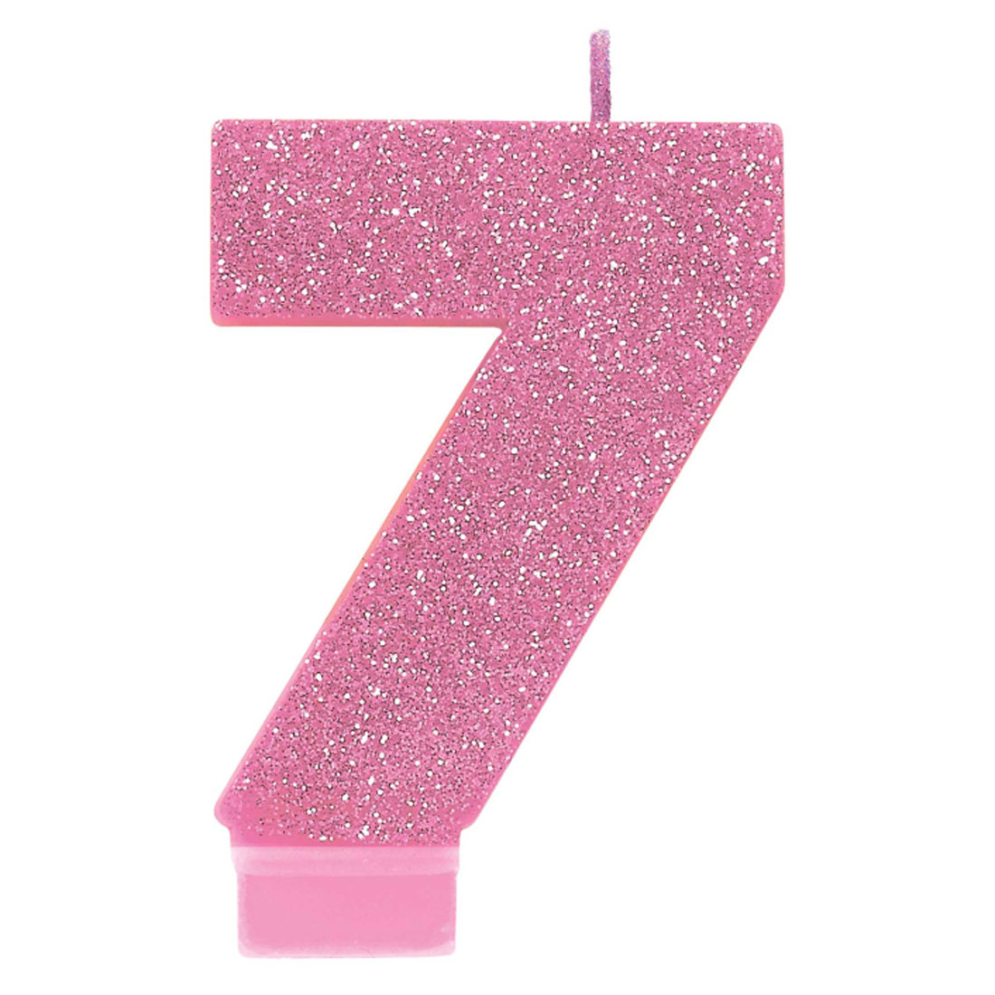 pink glitter number 1