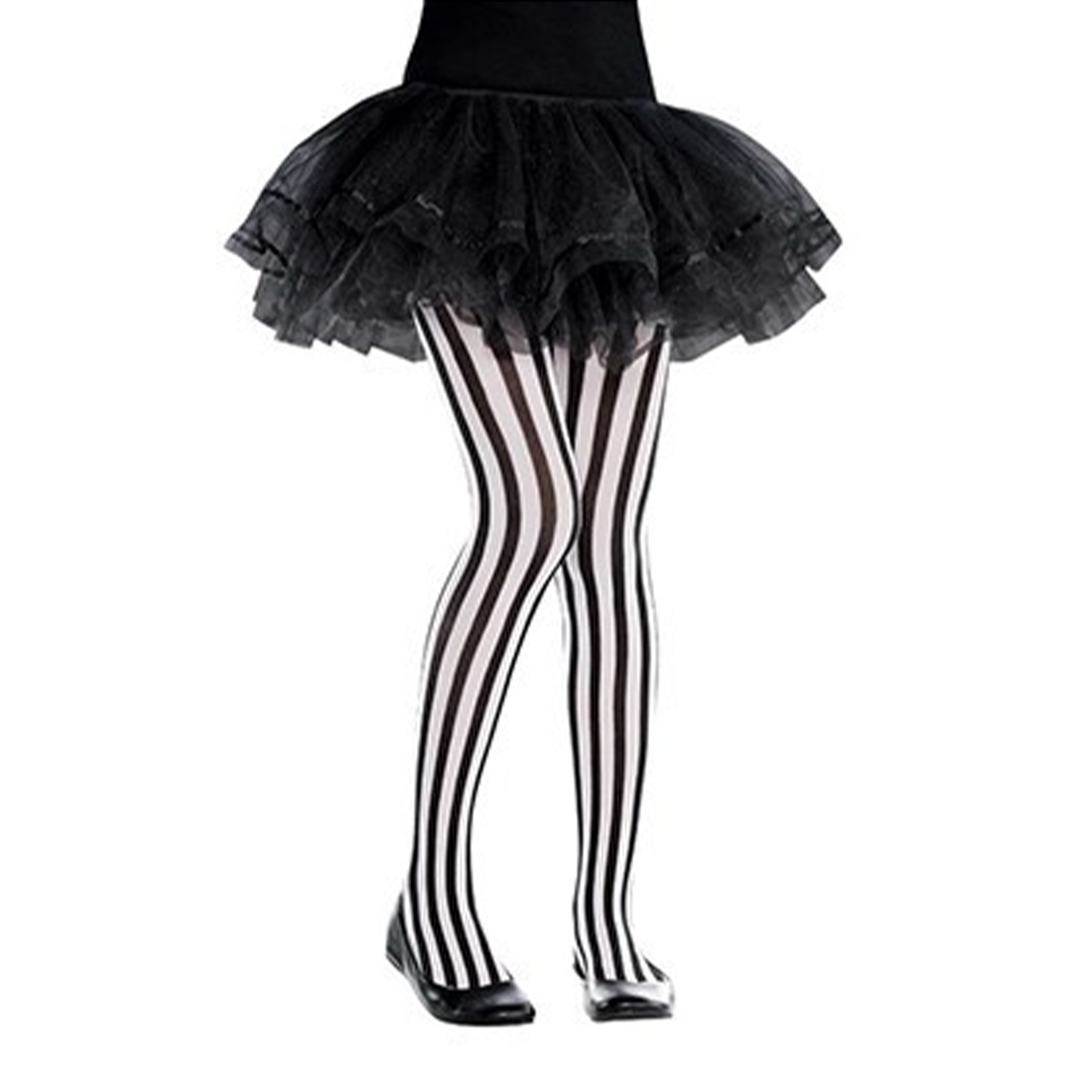 Comfortable Vaudeville Vertical Striped Tights Gift