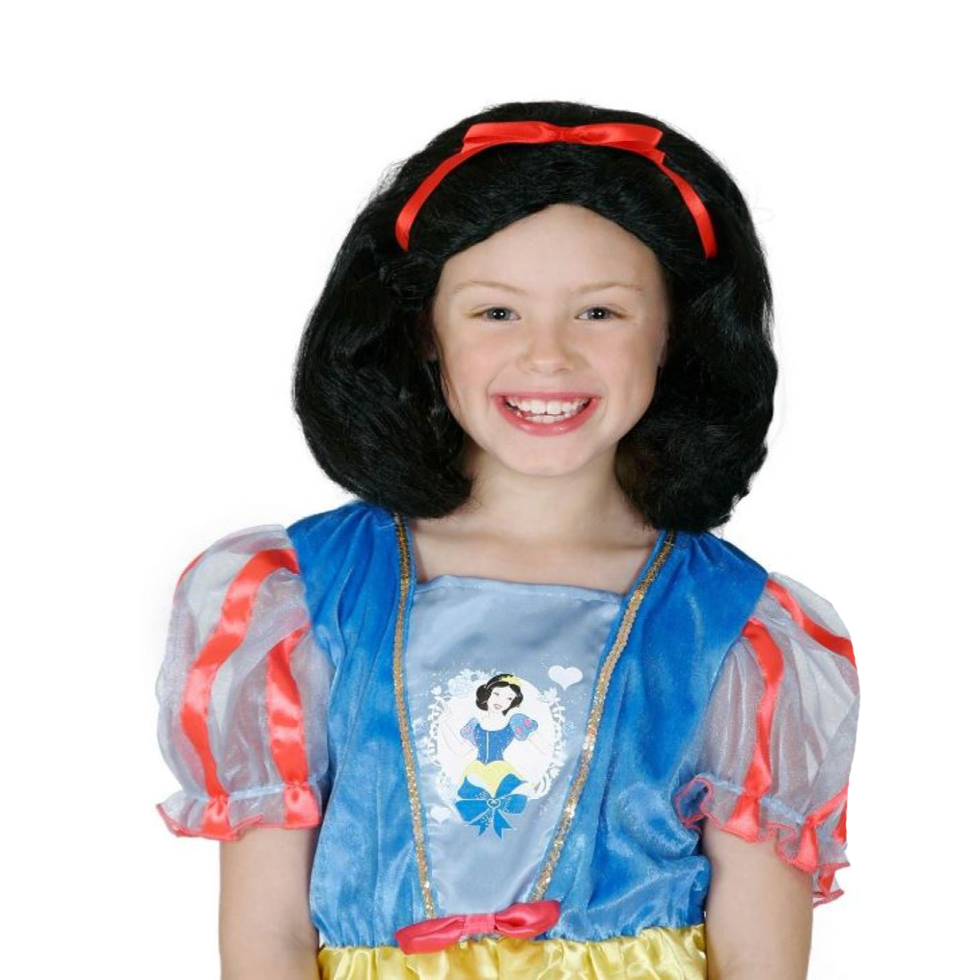 Disney Princess Snow White Girl s Black Costume Wig The Fairy Shop