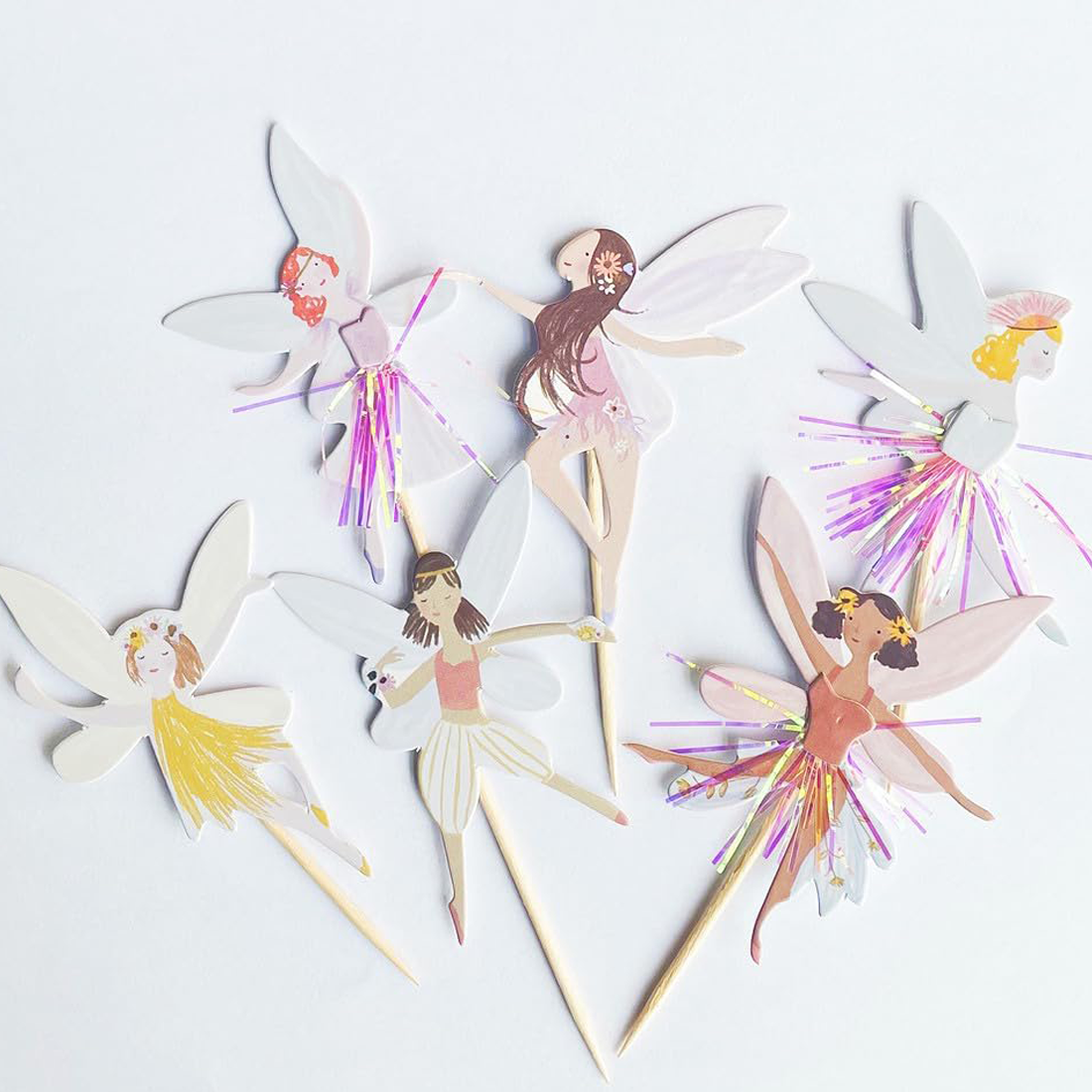 12 piece Fairy Cupcake Toppers