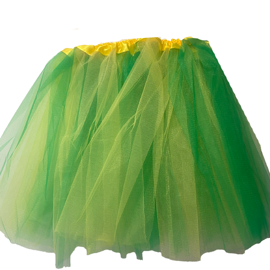 Adult Green and Yellow Tutu