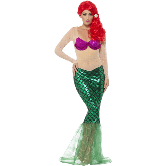 Ariel Women's Deluxe Mermaid Princess Costume