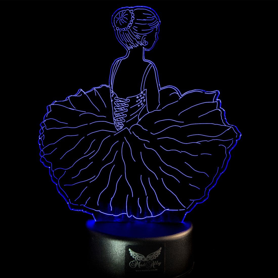 Ballerina 3D Colour Changing Light