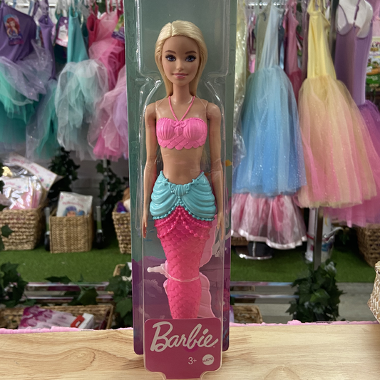 Barbie Mermaid Doll Pink Tail