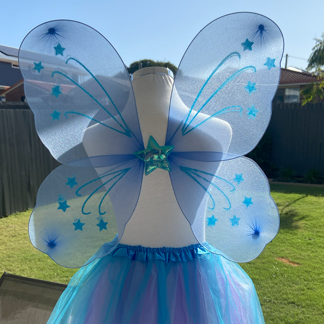 Blue Fairy Wings