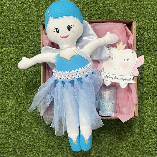 Blue Tooth Fairy Gift Basket