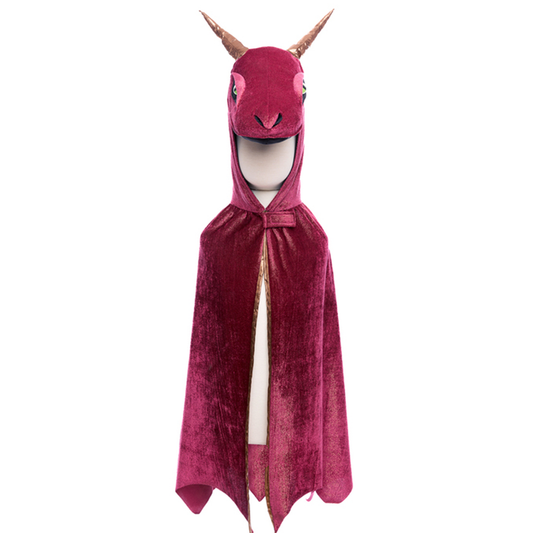 Burgundy & Copper Starry Night Dragon - Size 5-6