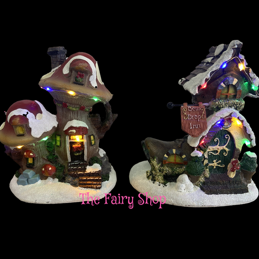 Christmas Fairy House With LED Lights