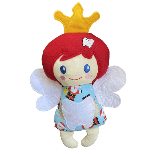 Christmas Santa Tooth Fairy Keepsake Doll