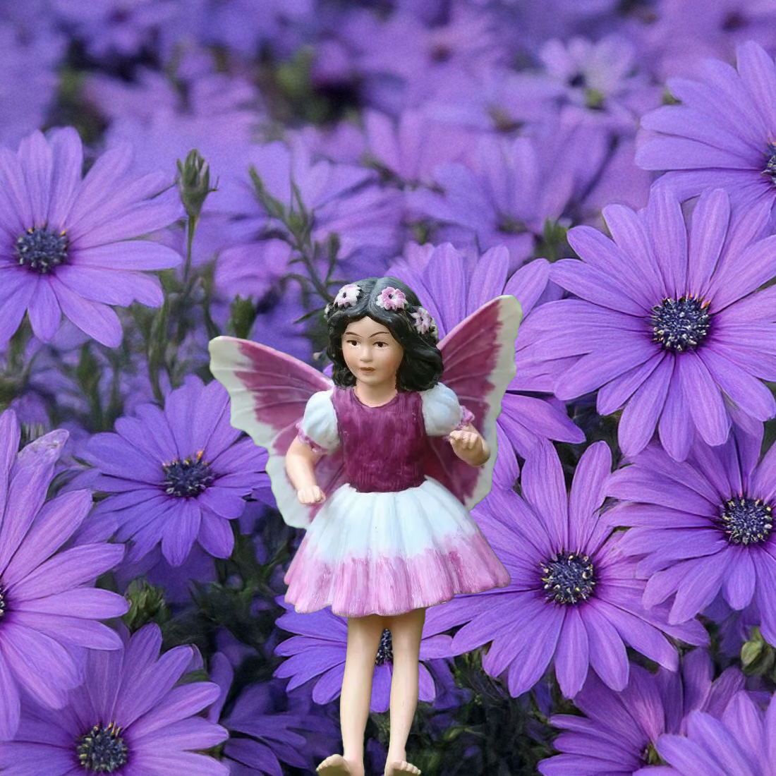 Cicely Mary Barker Heliotrope Fairy Flower Fairies Figurine