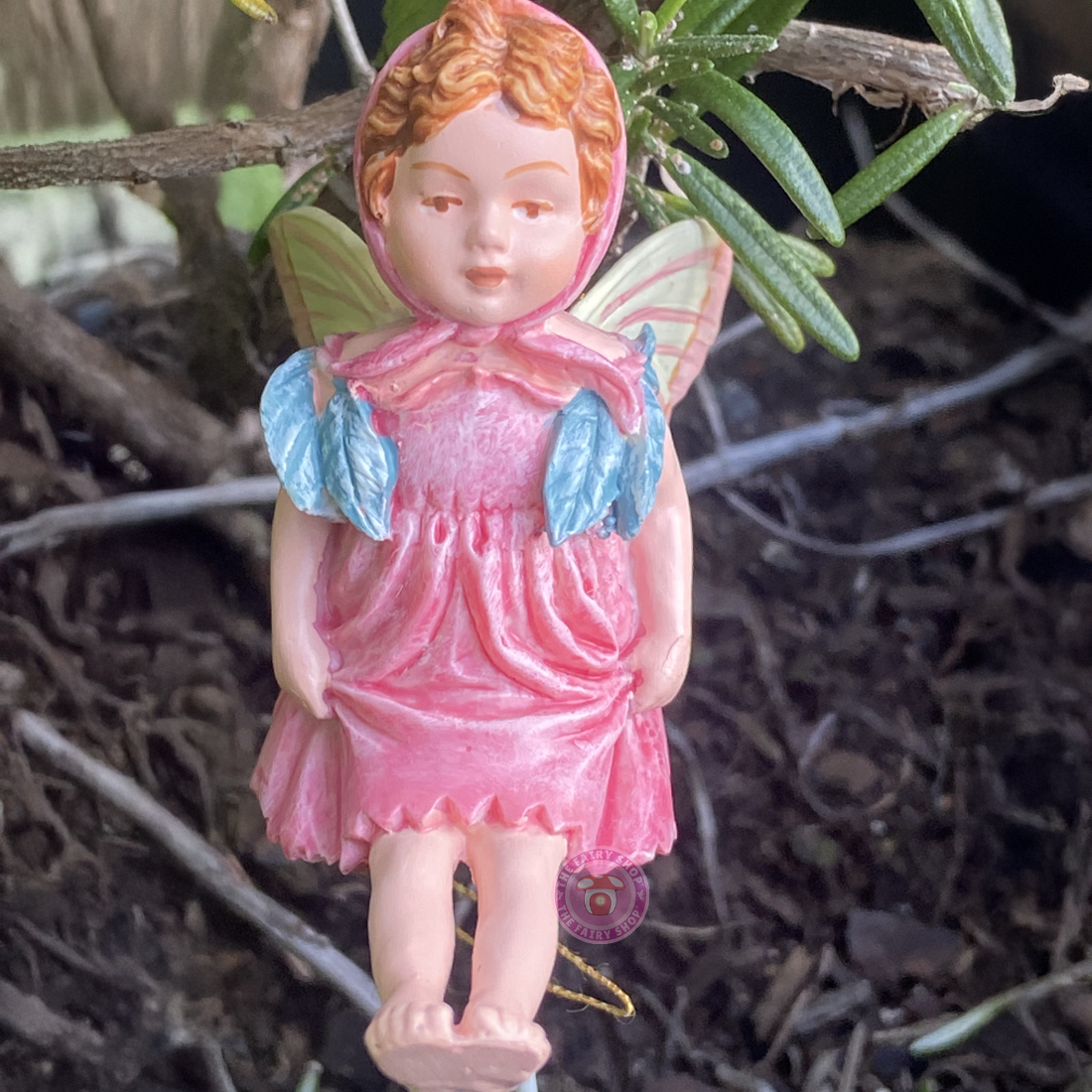 Cicely Mary Barker Red Clover Fairy Flower Fairies Figurine