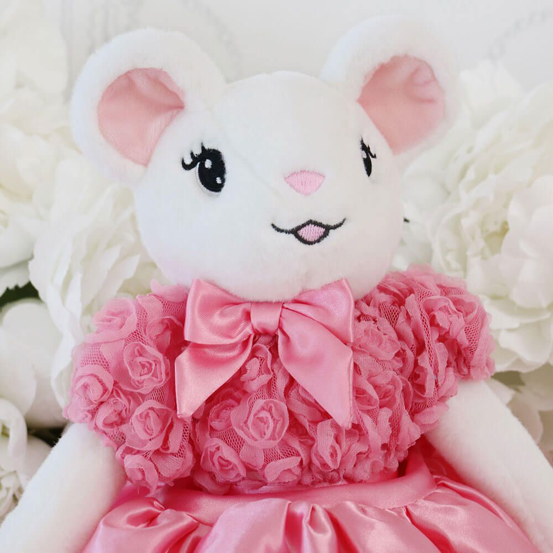 Claris Plush Toy Belle Fleur Rose - Large