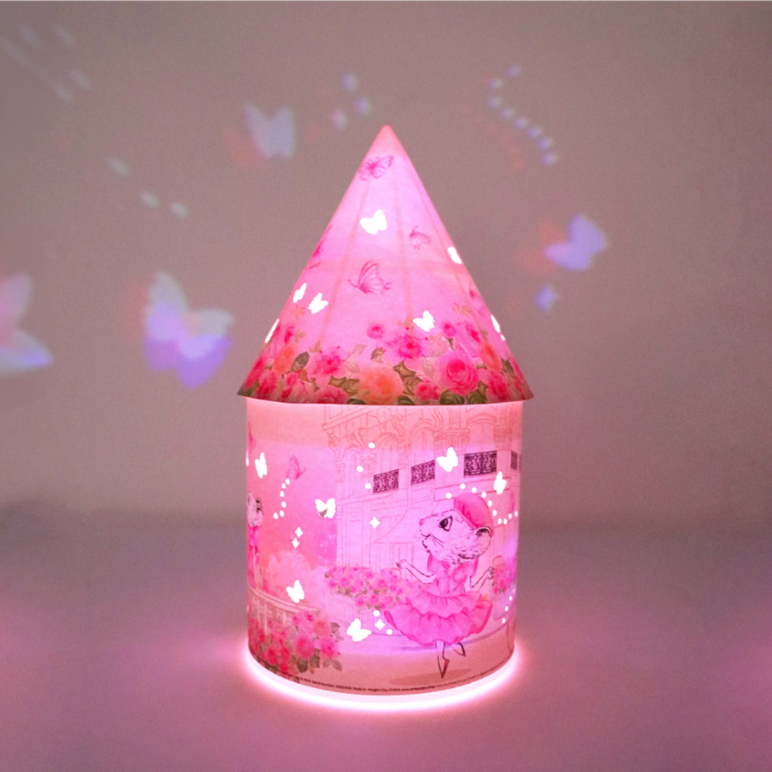 Claris The Chicest Mouse In Paris Colour Changing Led Lantern