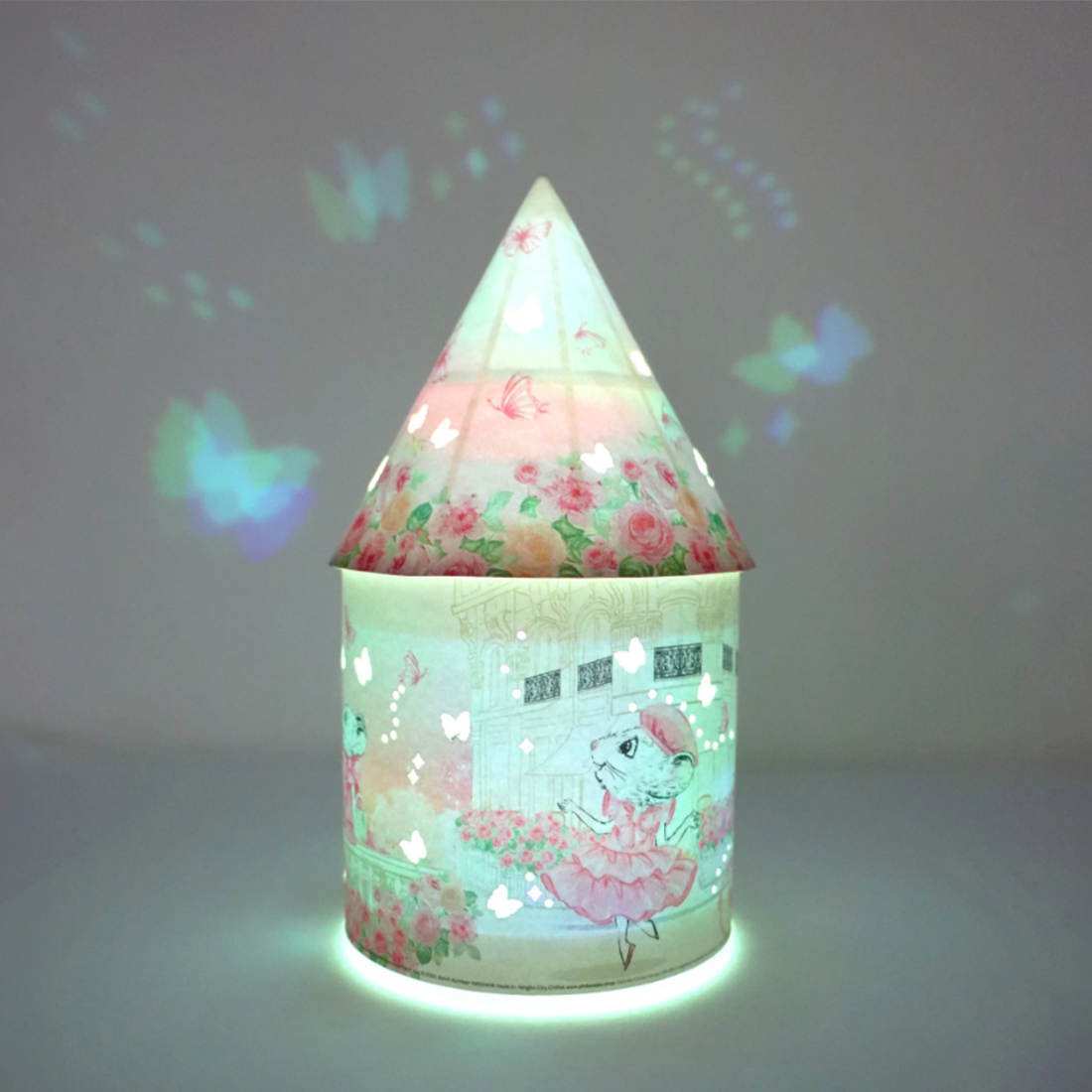 Claris The Chicest Mouse In Paris Colour Changing Led Lantern