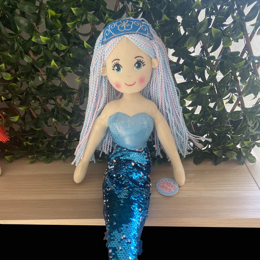 Cotton Candy 70cm Attina The Blue Sequin Mermaid