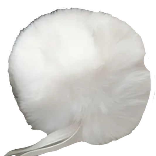 Cute Fluffy Bunny Tail on Elastic