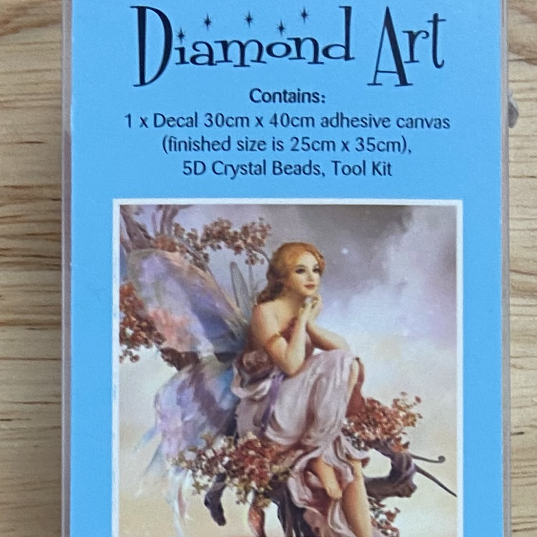Diamond Art Fairy 30x40cm DIY Canvas Craft Diamond Decor