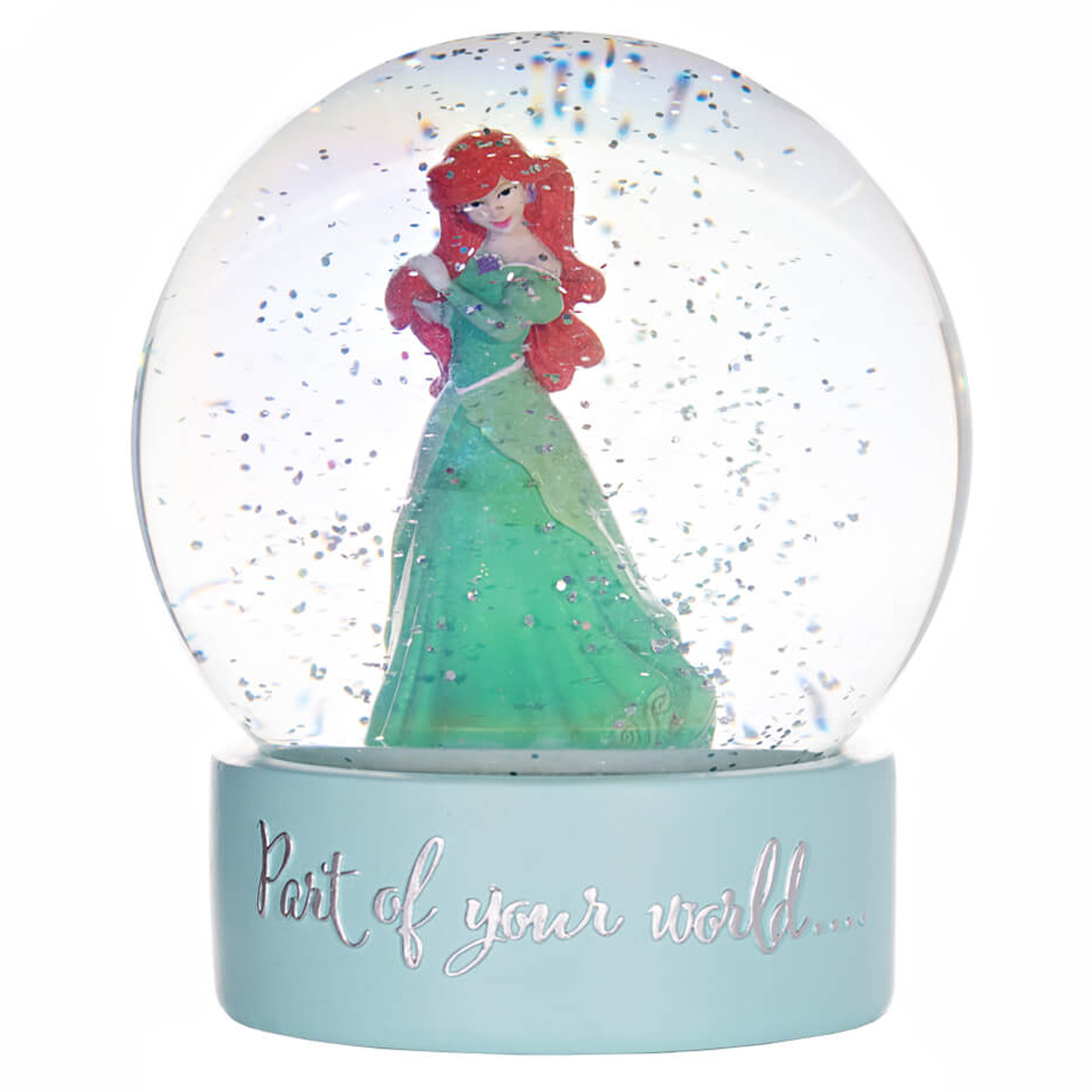 Disney Princess Christmas Snow Globe Ariel