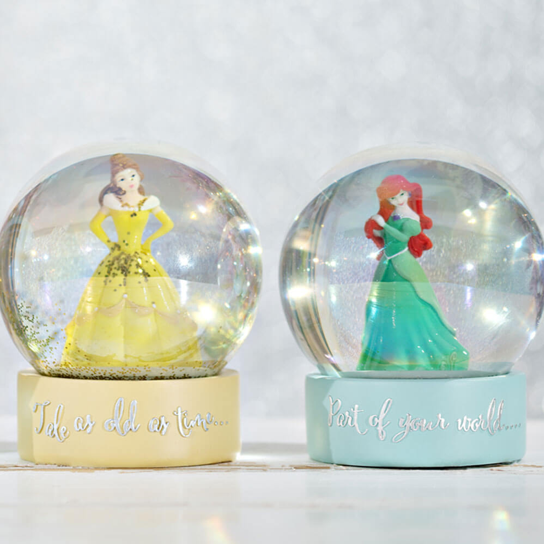 Disney Princess Christmas Snow Globe Ariel