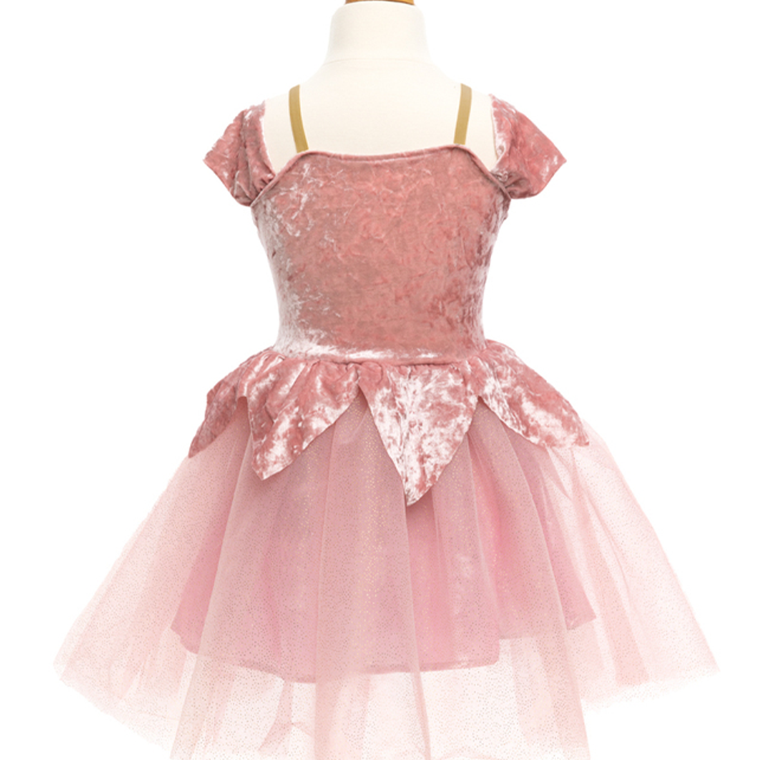 Dusty Rose Holiday Ballerina Dress