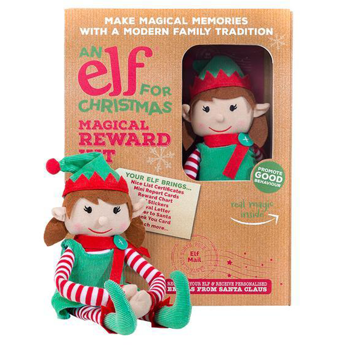 Elf for Christmas - Girl Elf & Magical Reward Kit