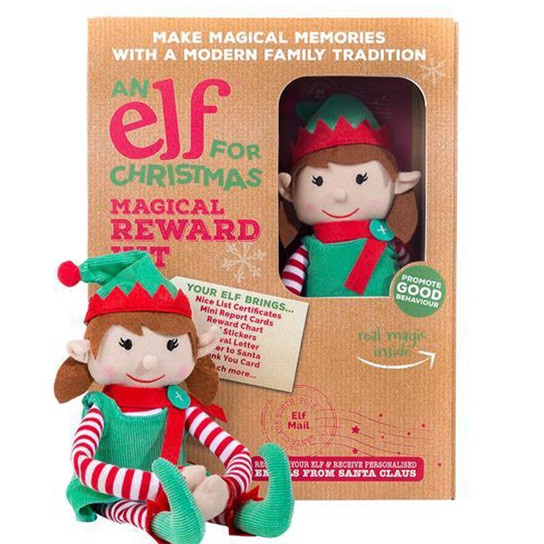 Elf for Christmas - Girl Elf & Magical Reward Kit