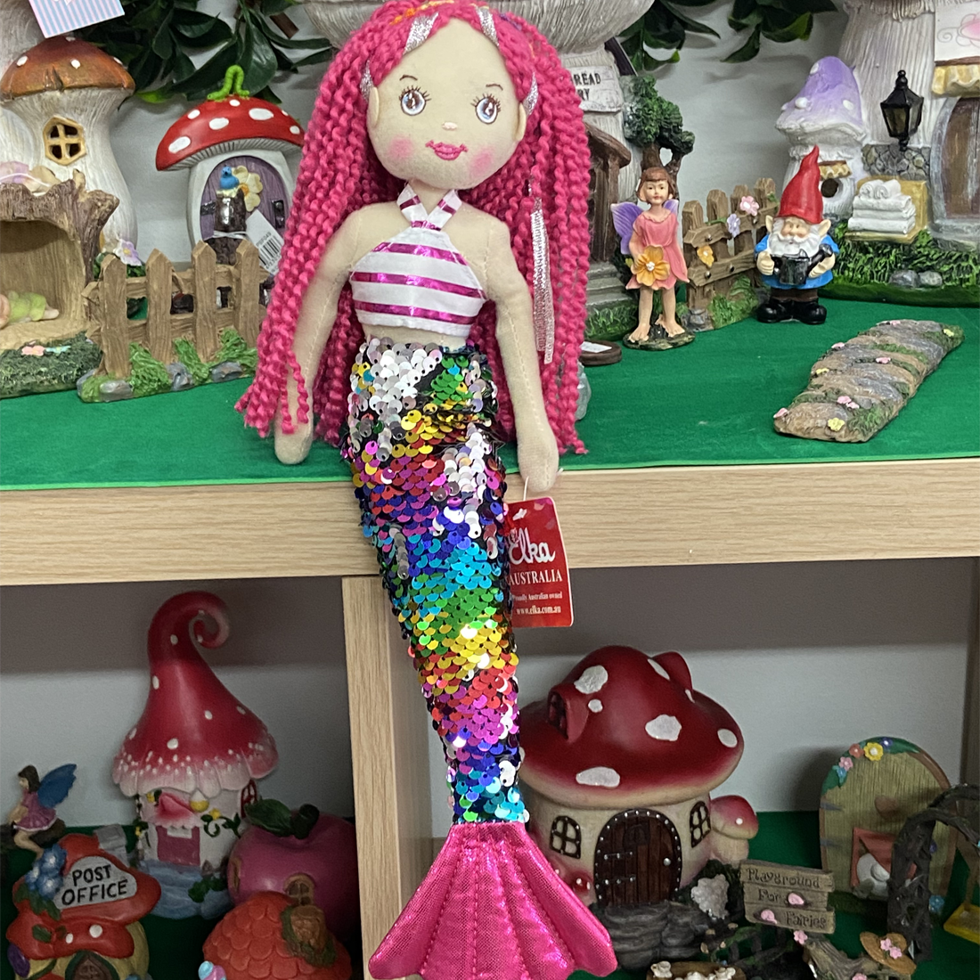 Ellie The Multicoloured Sequin Mermaid Doll