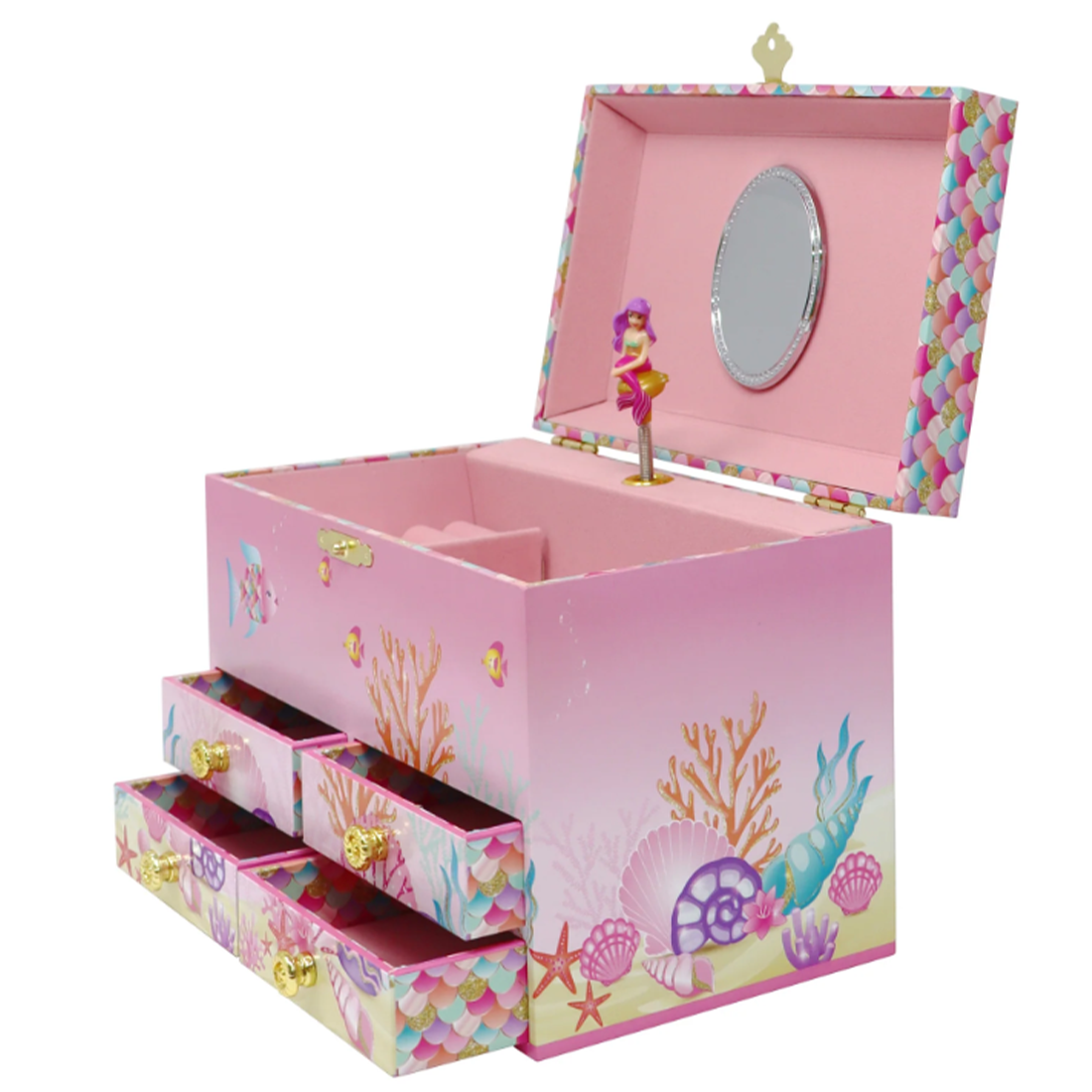 Enchanted Mermaid Musical Jewellery Box