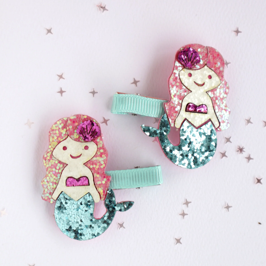 Ethereal Mermaid Hair Clips