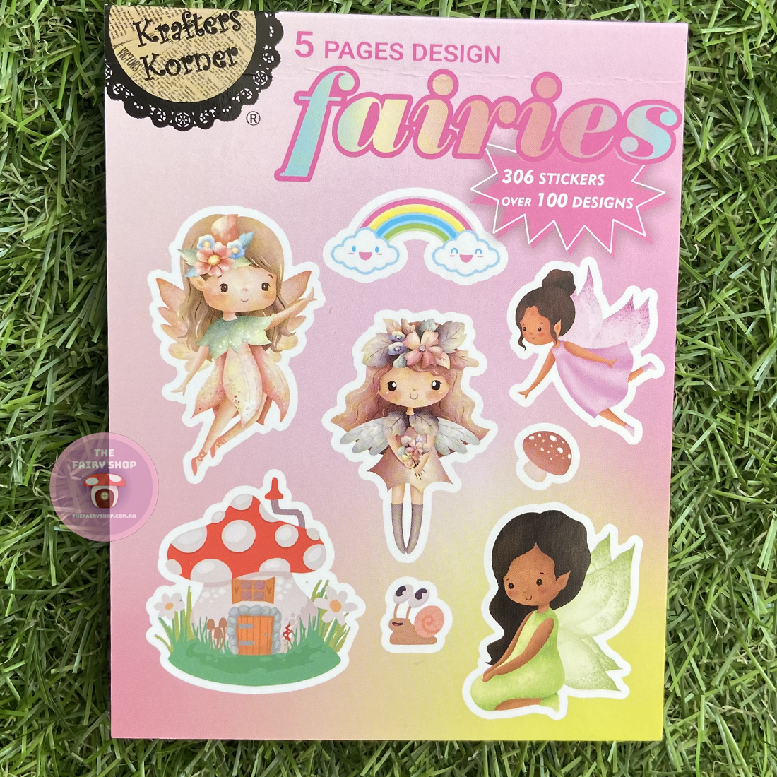 Fairies Sticker Book 15 Sheets