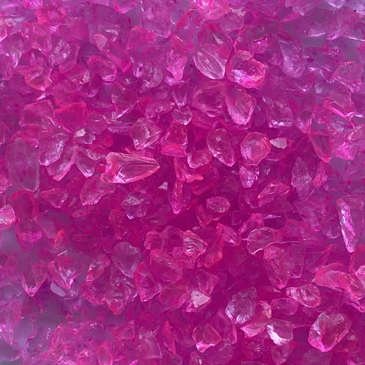 Fairy Garden Pink Glitter Gravel