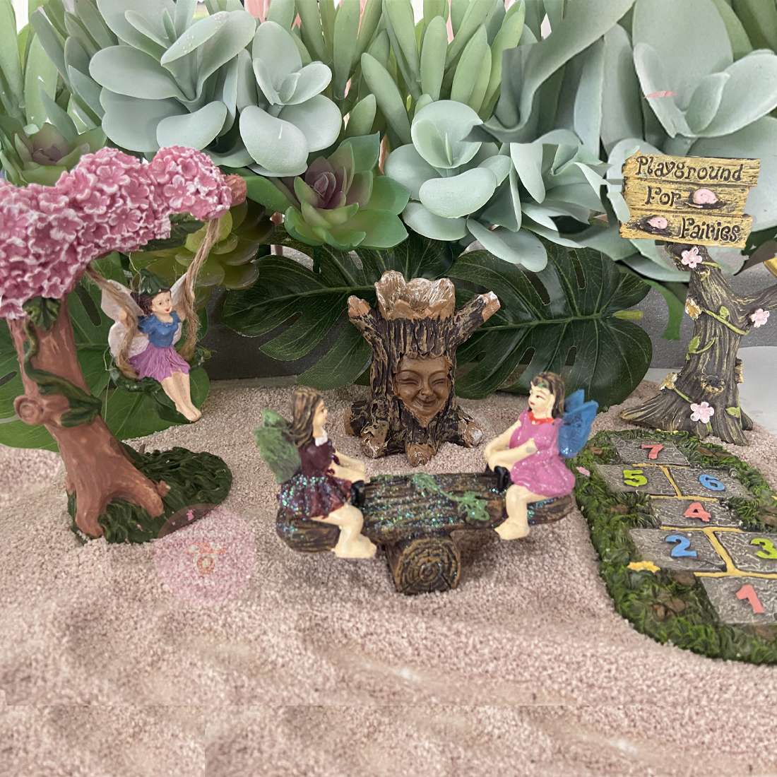 Fairy Garden Playground Set