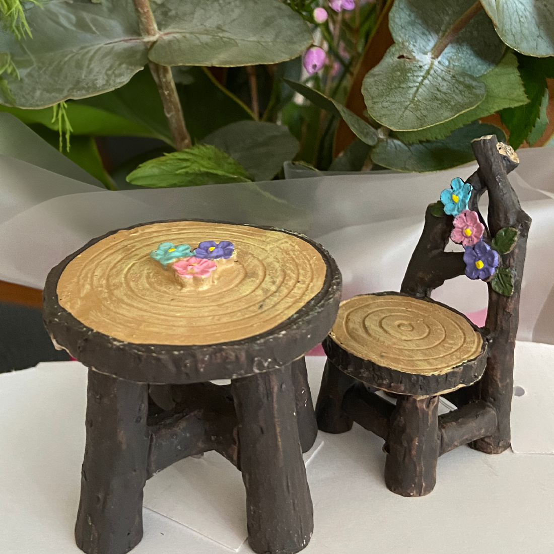 Fairy Garden Table and Chair Set