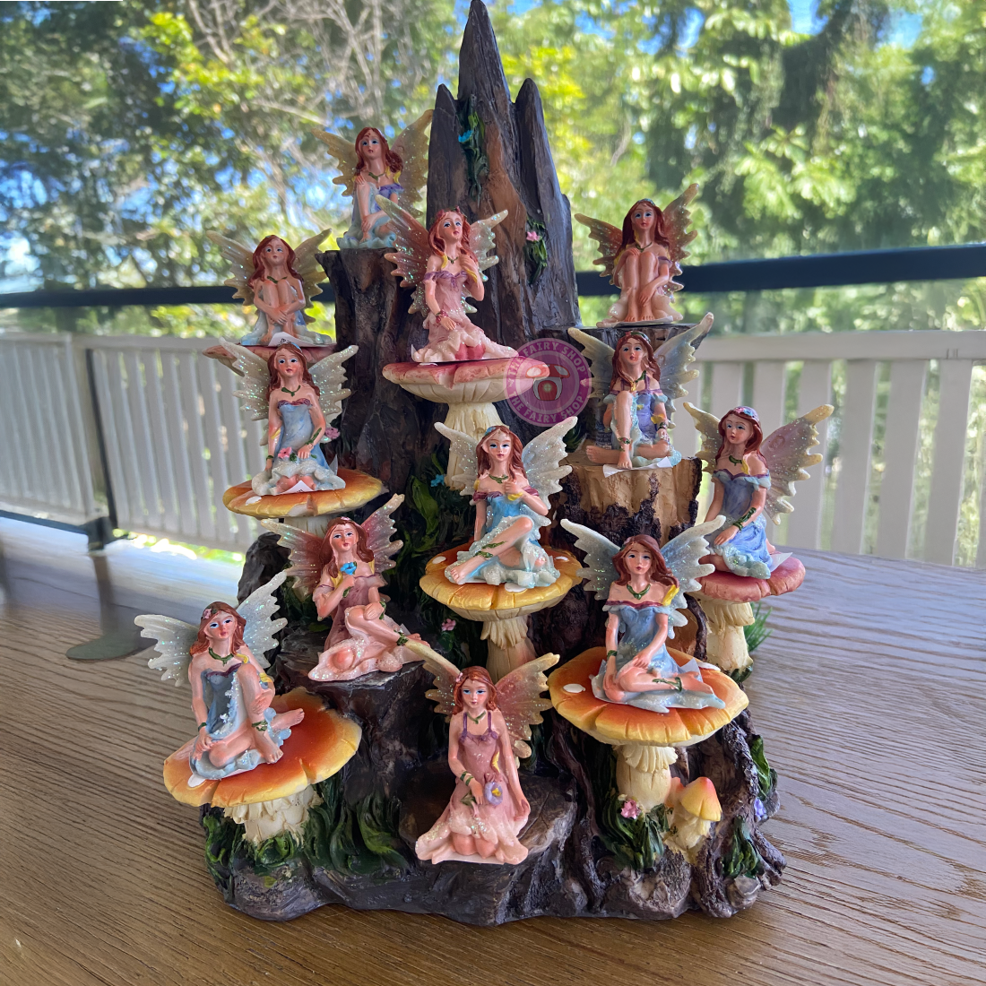 Fairy Miniatures with a Mountain Display