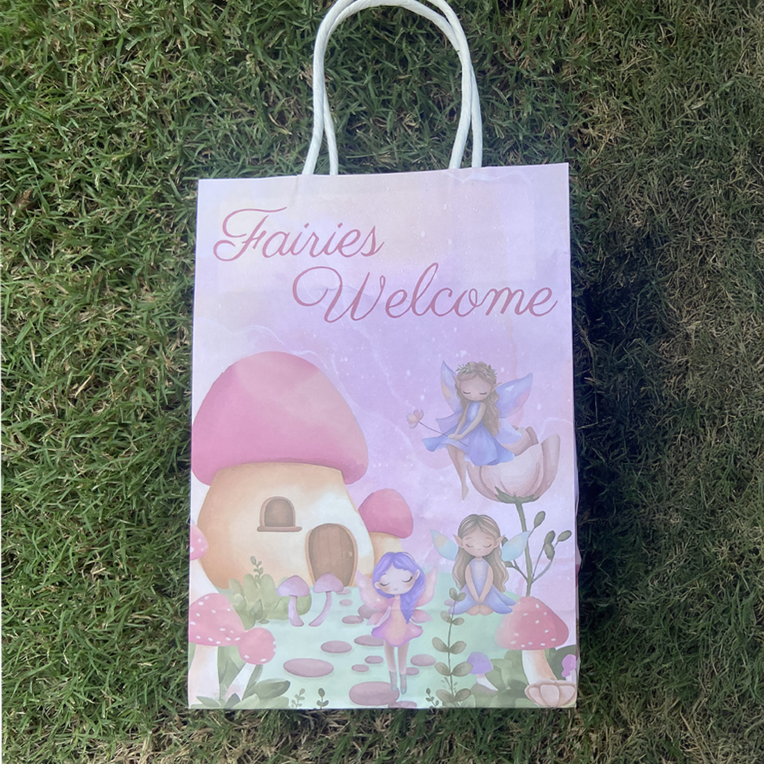 Fairy Party Paper Bags With Handle