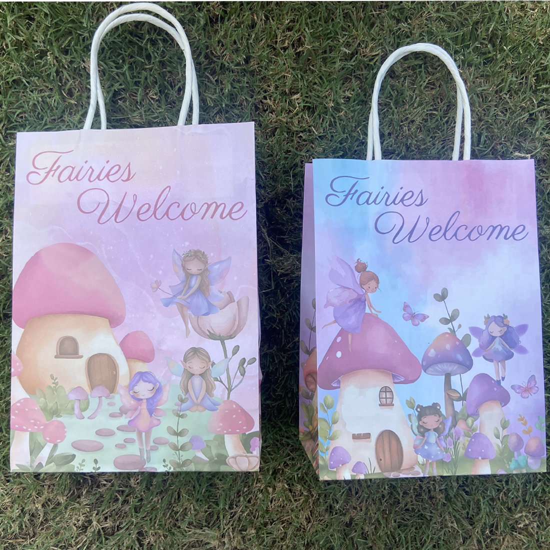 Fairy Party Paper Bags With Handle