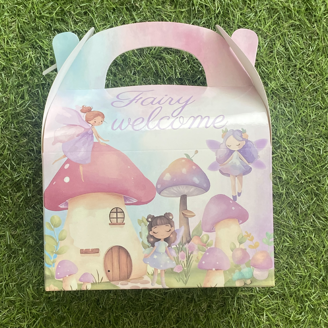 Fairy Party Treat Box With Handle