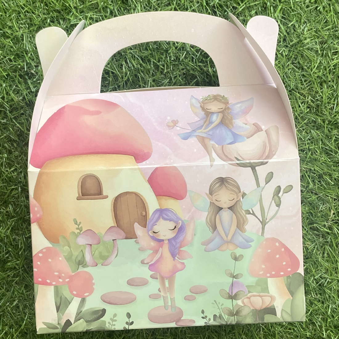 Fairy Party Treat Box With Handle