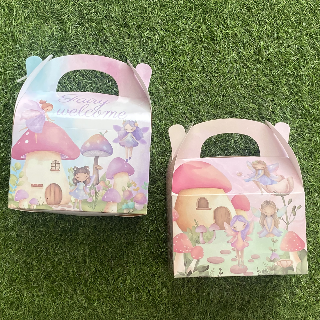 Fairy Party Treat Box With Handle