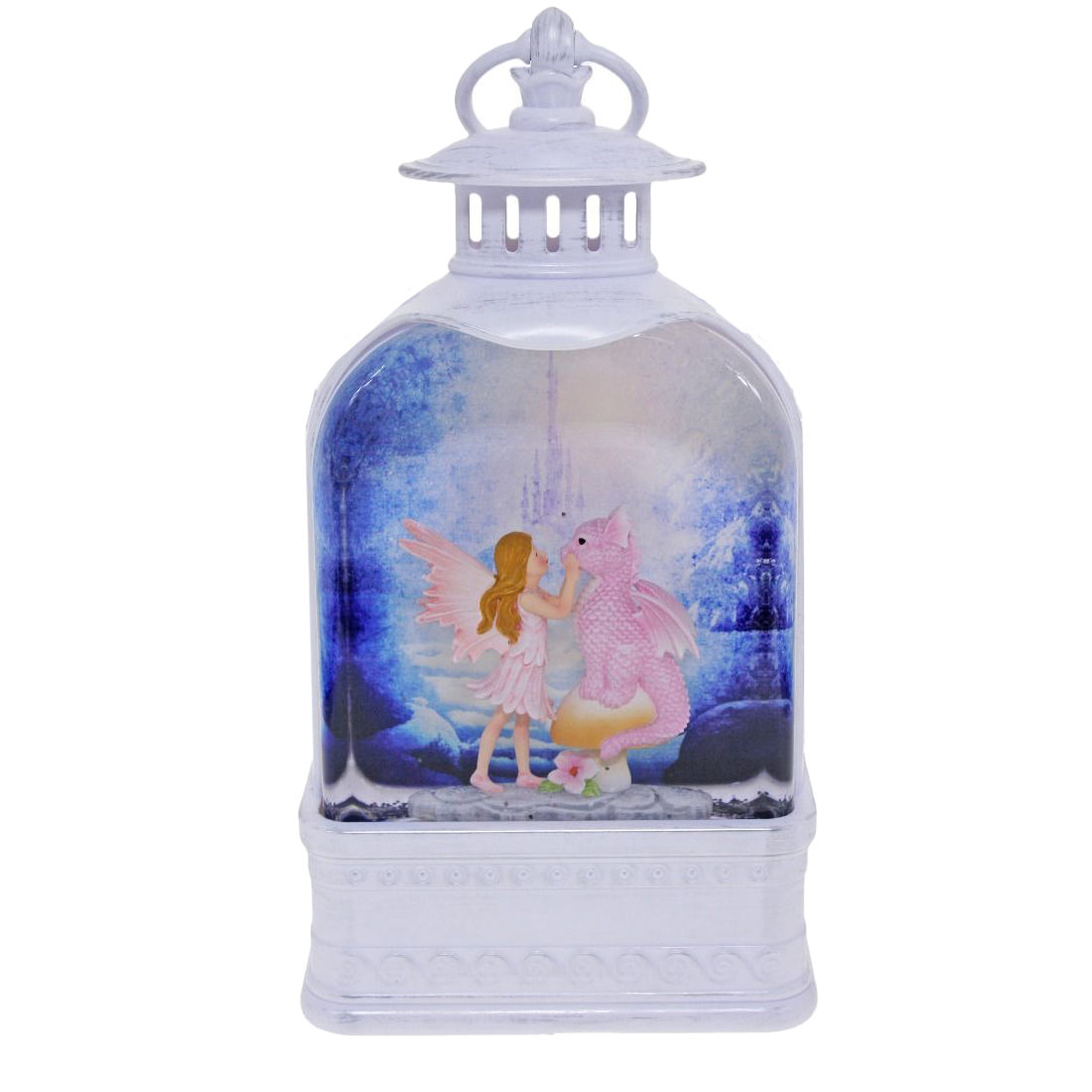 Fairy & Pink Dragon Glitter Lantern