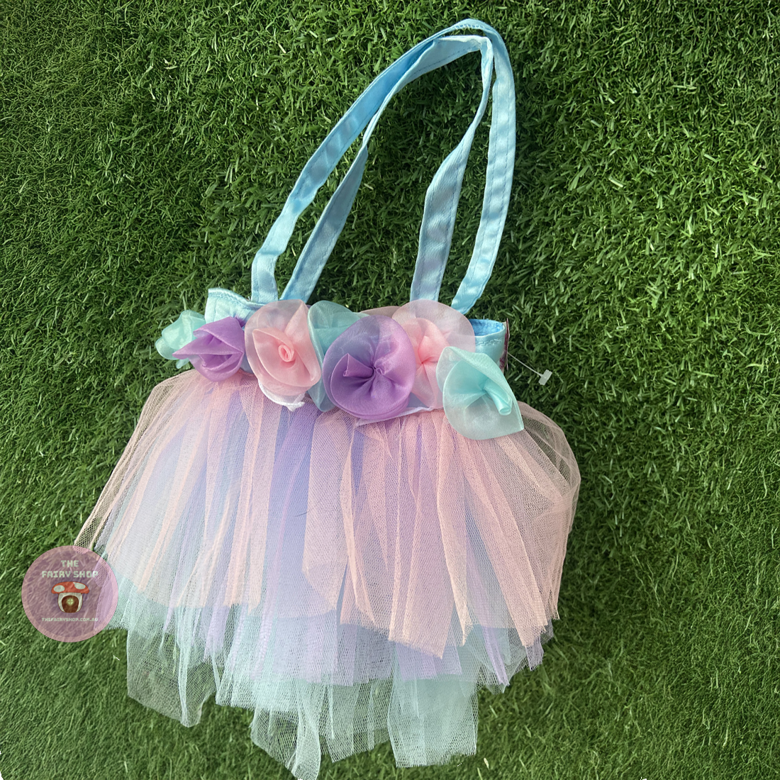 Fairy Tutu Girls Hand Bag Blue