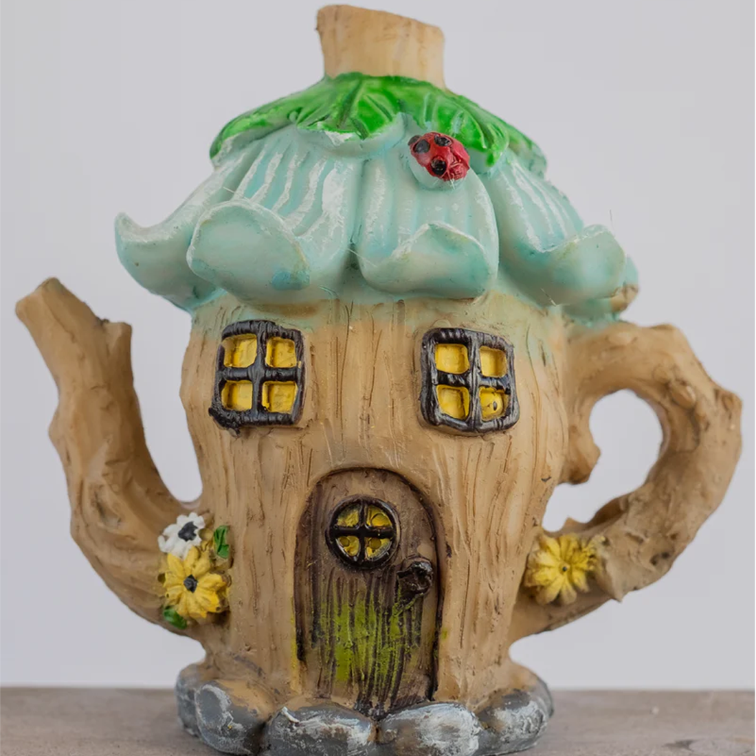 Fairy Village Mini Garden Tea House Figurine