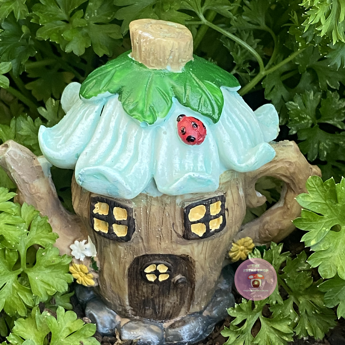 Fairy Village Mini Garden Tea House Figurine