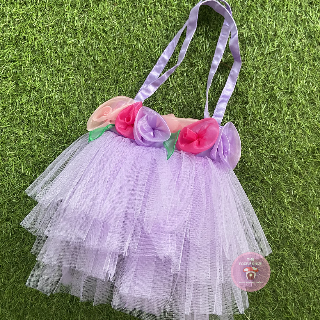 Fairylicious Fairy Tutu Girls Lavender Bag