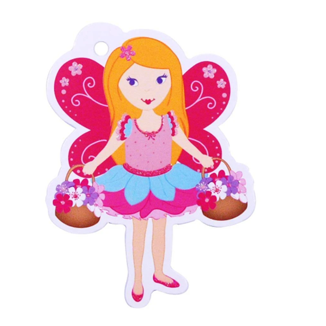 Flower Garden Fairy Gift Tag