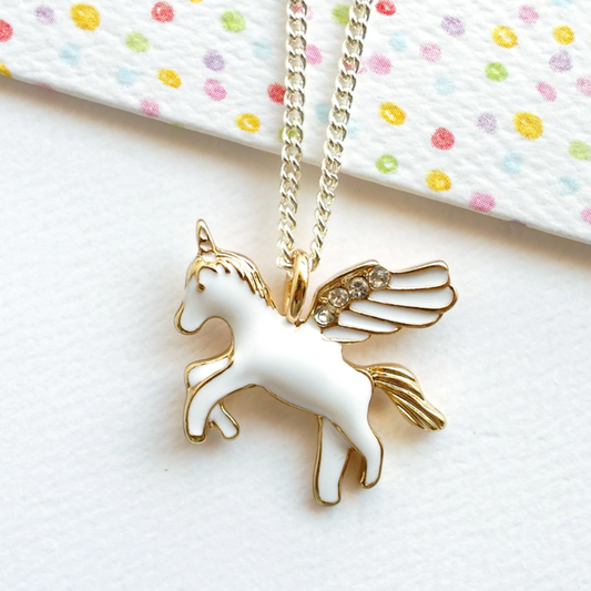 Flying Unicorn Necklace