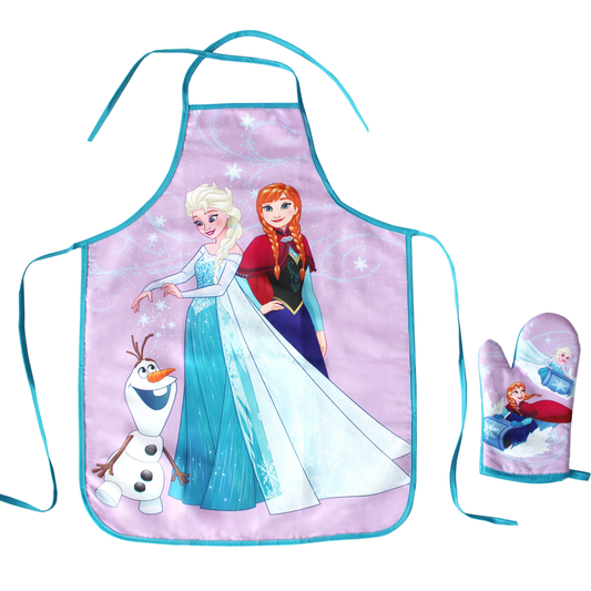 Frozen 2 Apron & Oven Mitt Set