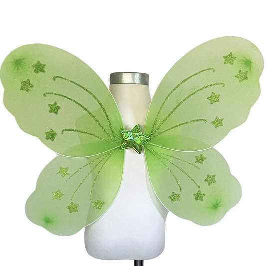 Green Fairy Wings