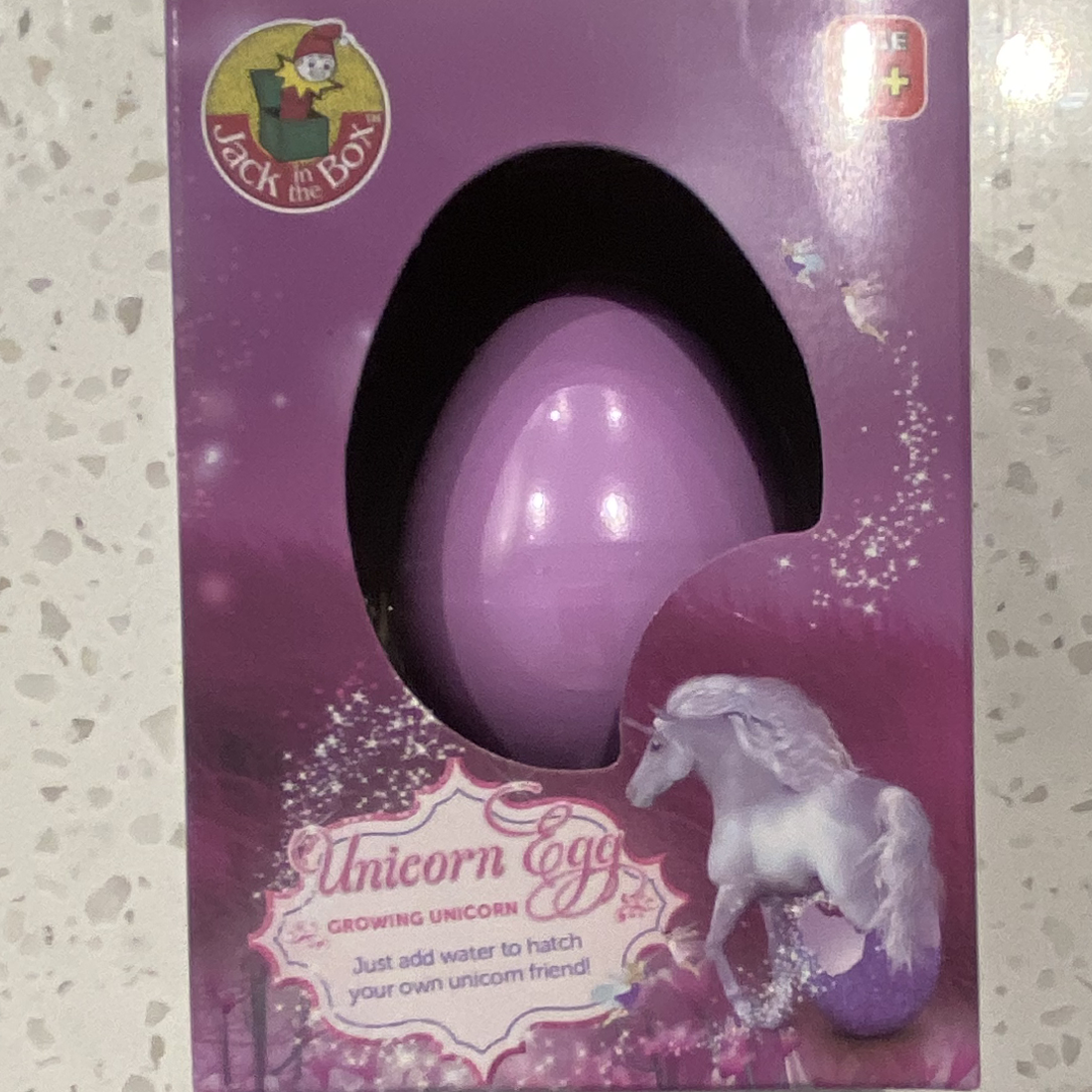 Growing Pet Unicorn Egg