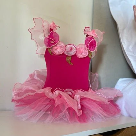 Hot Pink Fairy Dress Lamp